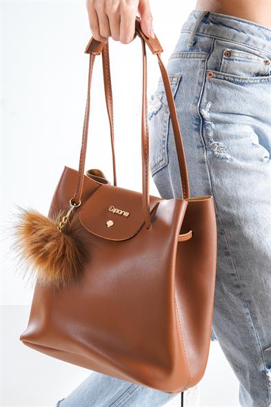 Capone Padova Leather Women Tan Shoulder Bag image 6