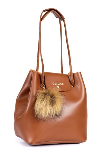 Capone Padova Leather Women Tan Shoulder Bag image 3