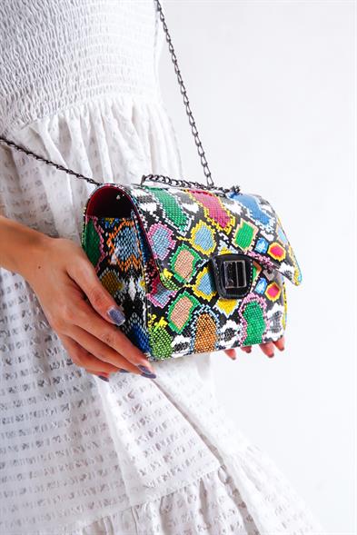 Capone Parma Women Multicolored Shoulder Bag image 4