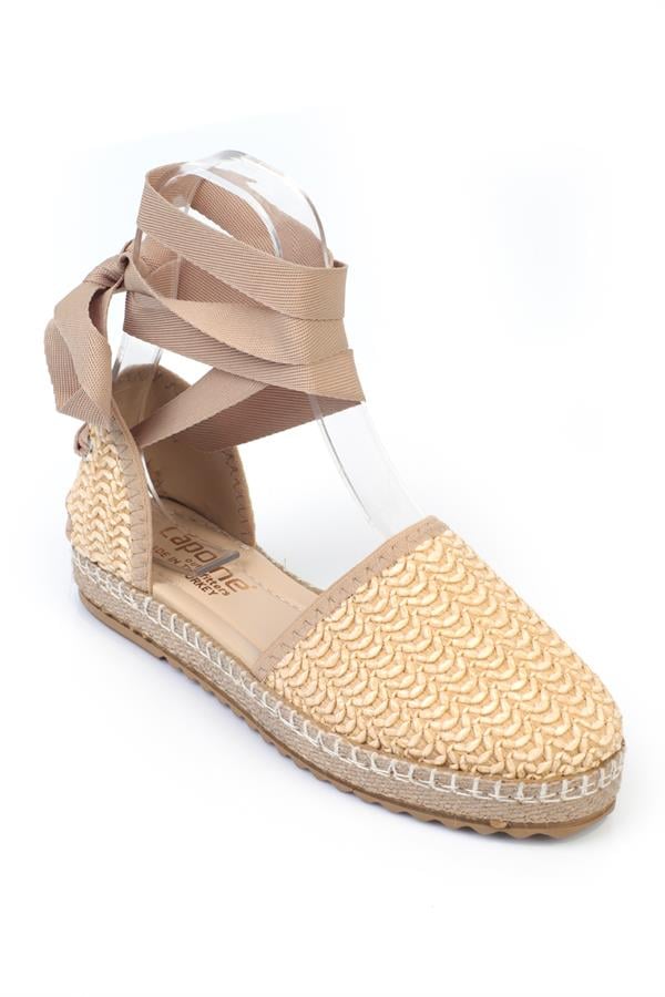 Capone Brianna 001 Women Beige Espadrille