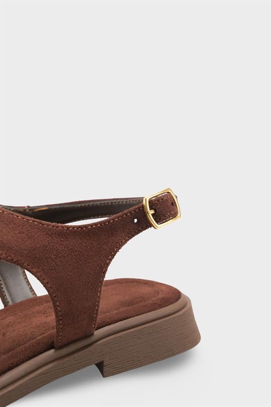 Capone Patrice Thong Women Sued Brown Sandal image 5