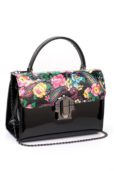 Capone Prag Women Black Handbag