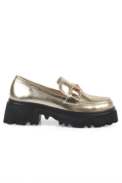 Capone Round Toe Accessorized Woman Loafer image 3