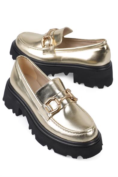 Capone Round Toe Accessorized Woman Loafer image 4