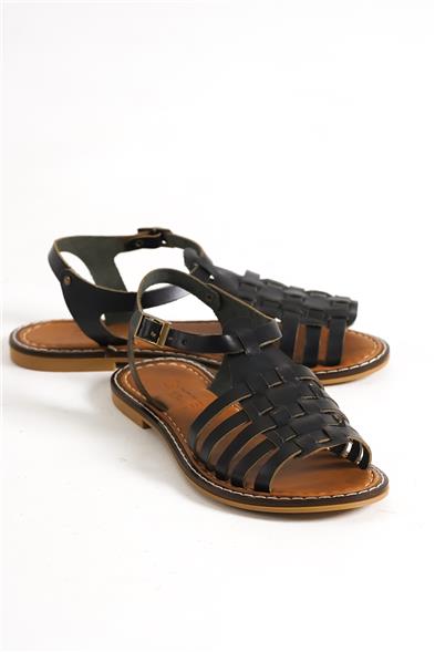 Capone Daphne Round Toe Gladiator Band Woman Leather Sandals image 2