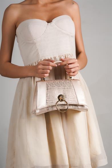 Capone Savonita Special Women Nude Handbag image 6