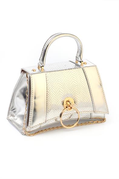 Capone Savonita Special Women Silver Handbag image 4