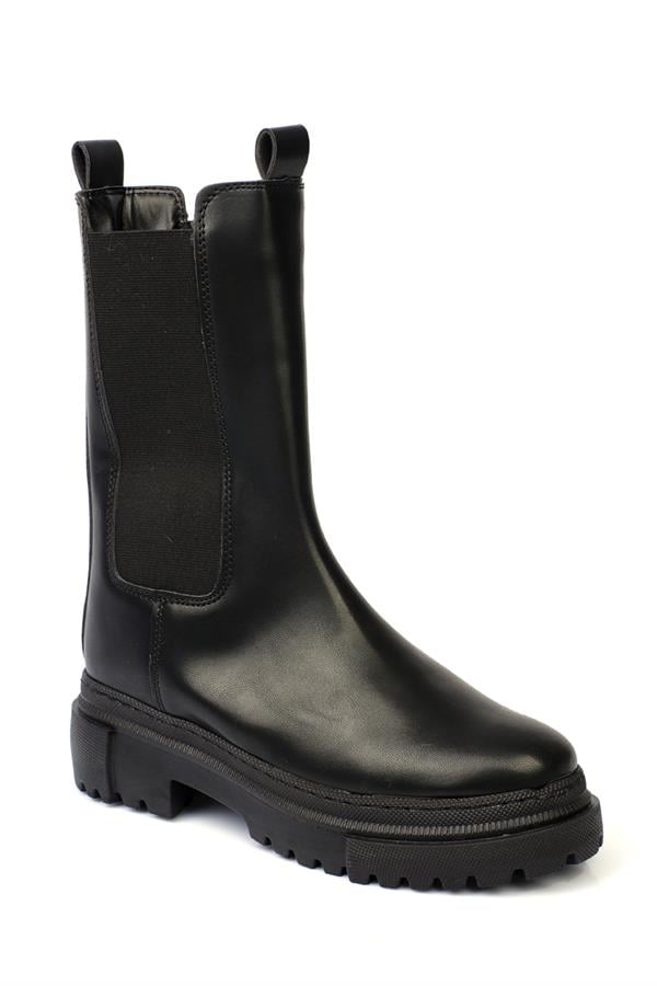 Capone Side Elastic Ankle Boots