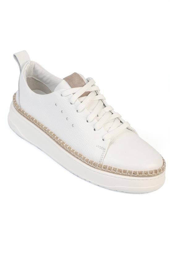 Capone Skippy Genuine Leather Suede Lace-Up Genuine Leather Lined Men Sneaker