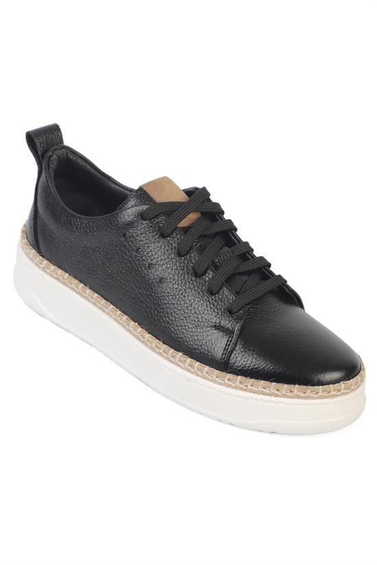Capone Skippy Genuine Leather Suede Lace-Up Genuine Leather Lined Men Sneaker