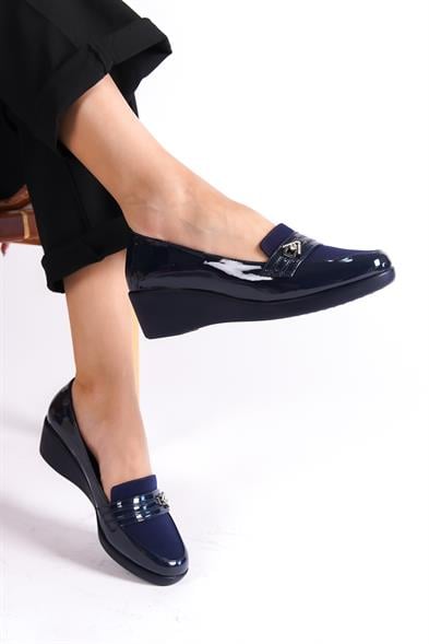 Capone Stone Accessory Wedge Heels Woman Shoes image 6