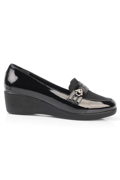 Capone Stone Accessory Wedge Heels Woman Shoes image 4