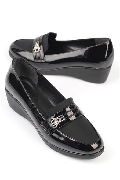 Capone Stone Accessory Wedge Heels Woman Shoes image 3