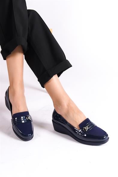Capone Stone Accessory Wedge Heels Woman Shoes image 2