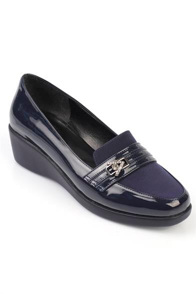 Capone Stone Accessory Wedge Heels Woman Shoes image 5