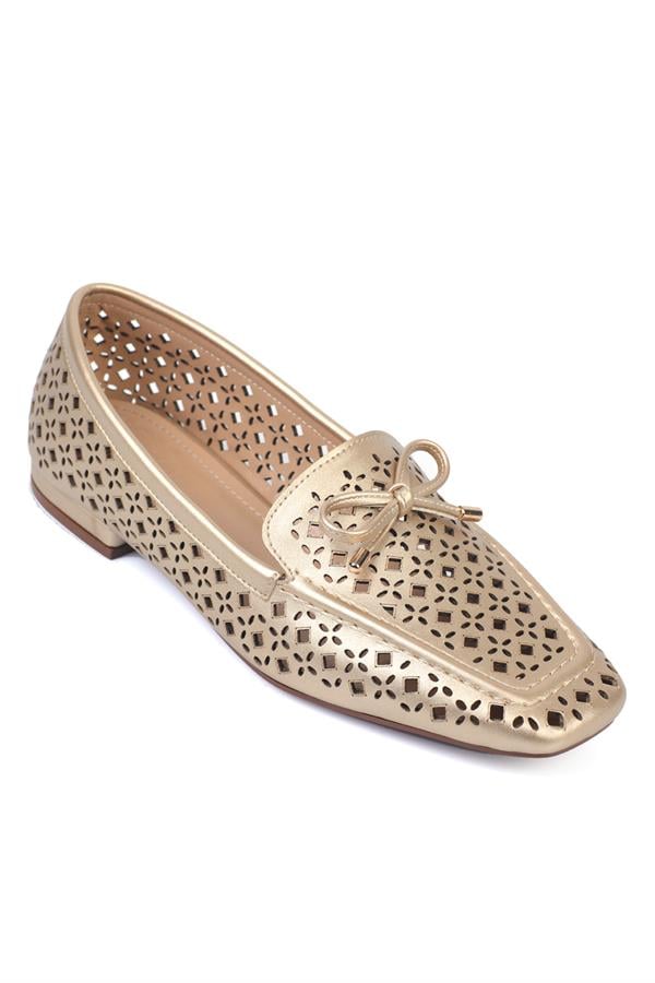 Capone Studded Metallic Women  Loafer