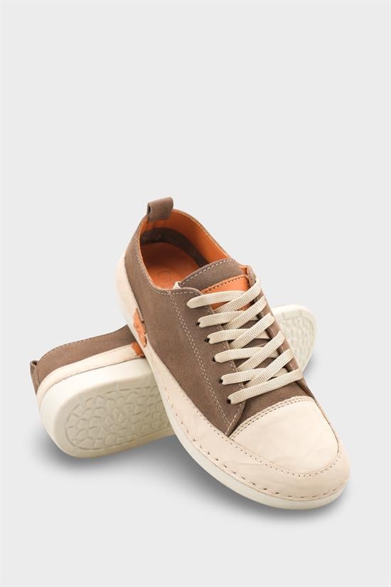 Capone Susette Genuine Leather Soft Comfort Women Mink Sneaker image 4