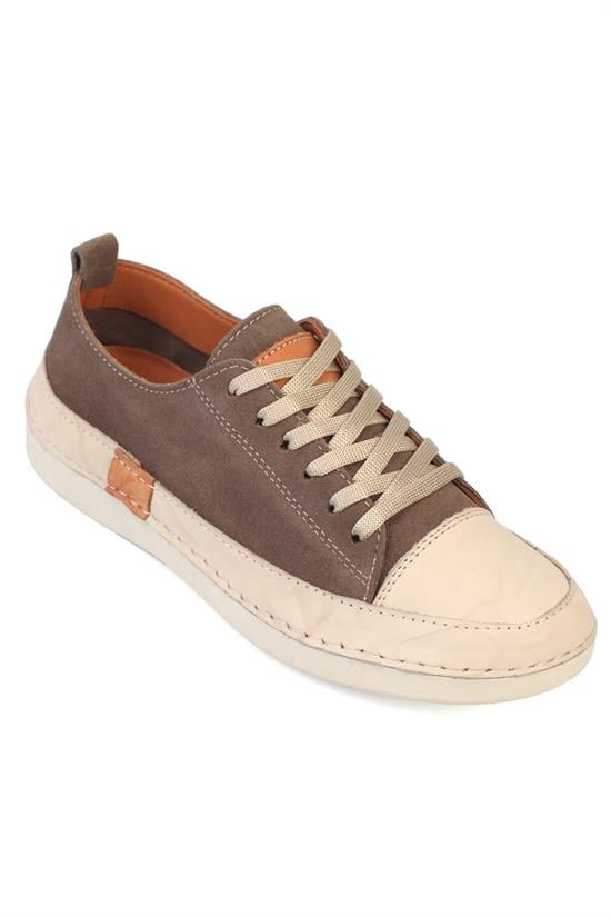 Capone Susette Genuine Leather Soft Comfort Women Mink Sneaker