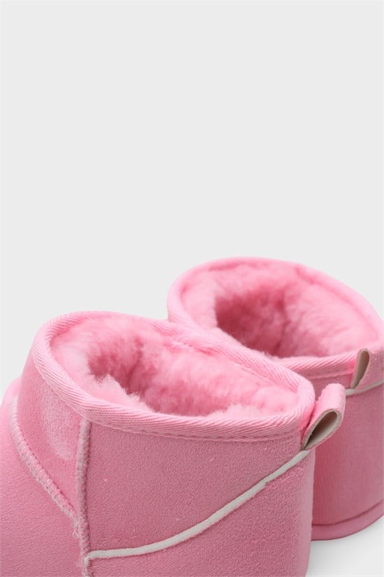 Capone Thick Sole Round Toe Fur Lined Short Woman Boots image 3