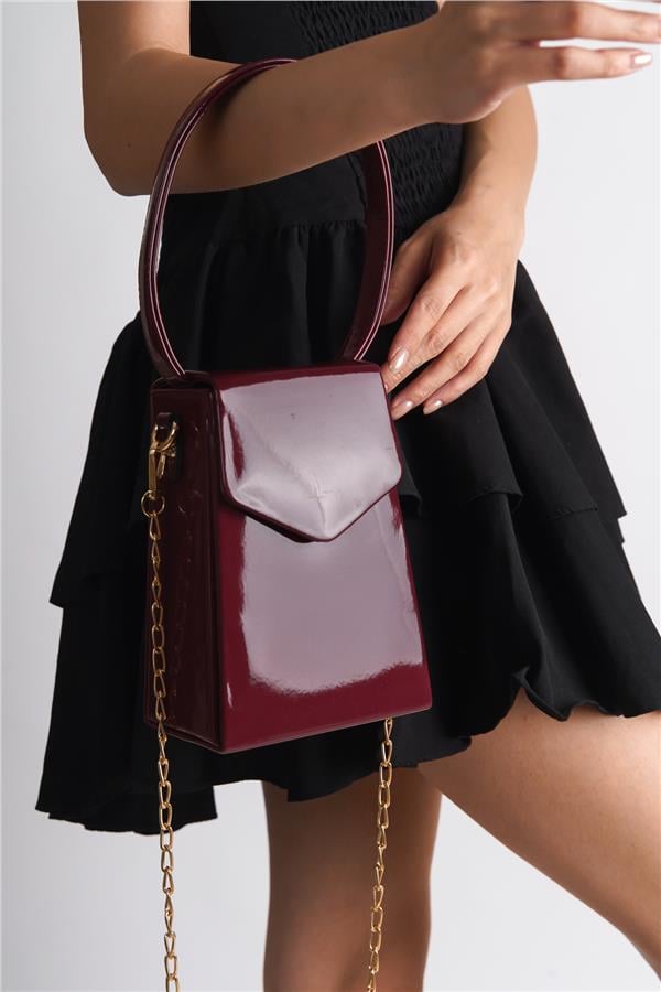 Capone Tokyo Women Burgundy Handbag image 5
