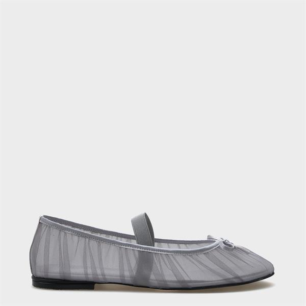 Capone Alana Tulle Banded Women Transparent Silver Ballerina image 2