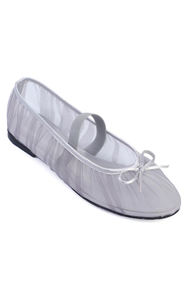 Capone Alana Tulle Banded Women Transparent Silver Ballerina image 1