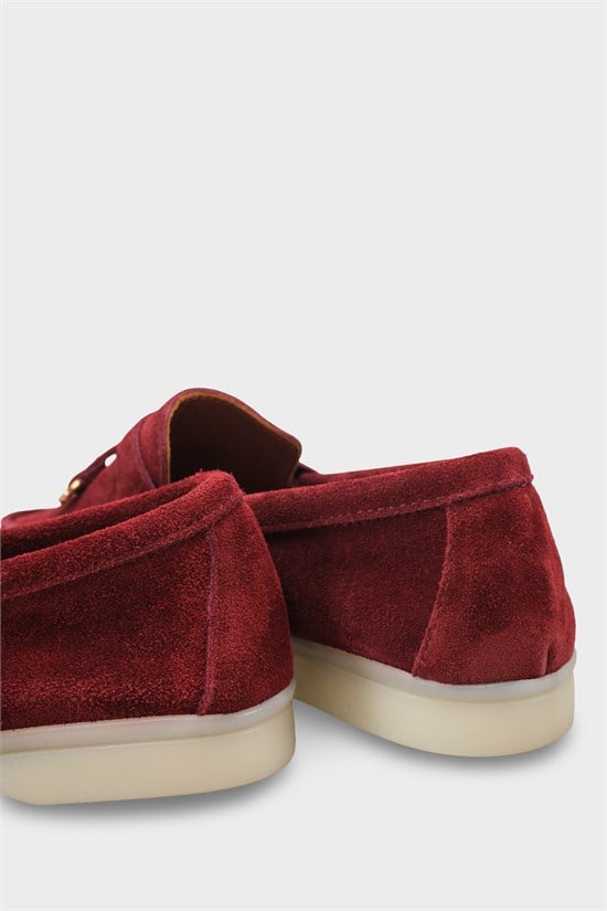 Capone Vikki Genuine Leather Women Burgundy Loafer image 6