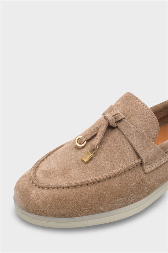 Capone Vikki Genuine Leather Women Mink Loafer image 5