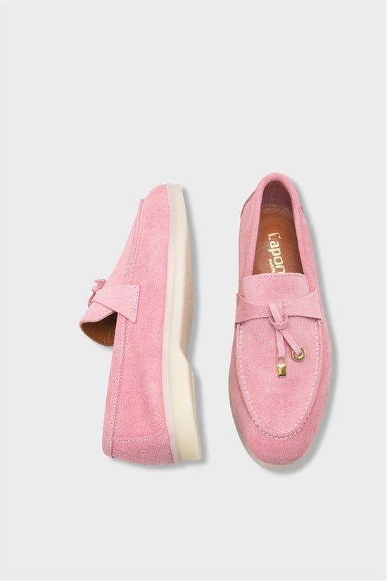 Capone Vikki Genuine Leather Women Pink Loafer image 5