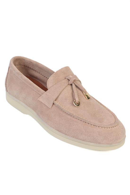 Capone Vikki Genuine Leather Women Powder Loafer