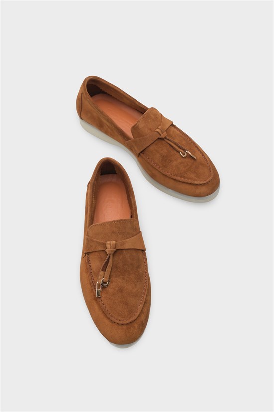 Capone Vikki Genuine Leather Women Tan Loafer image 4