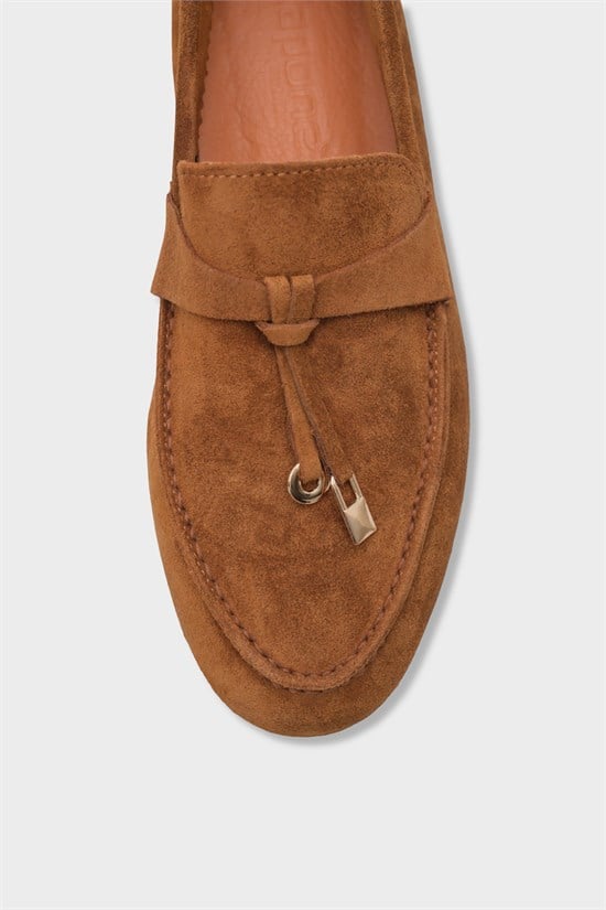 Capone Vikki Genuine Leather Women Tan Loafer image 3
