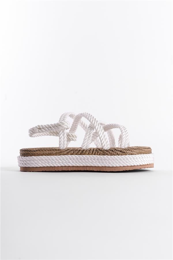 Capone Eden Wedge Heel Rope Woman Sandals image 2