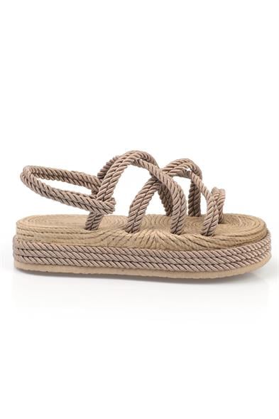 Capone Eden Wedge Heel Rope Woman Sandals image 4