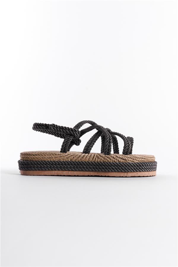 Capone Wedge Heel Rope Woman Sandals image 2