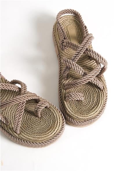 Capone Eden Wedge Heel Rope Woman Sandals image 2