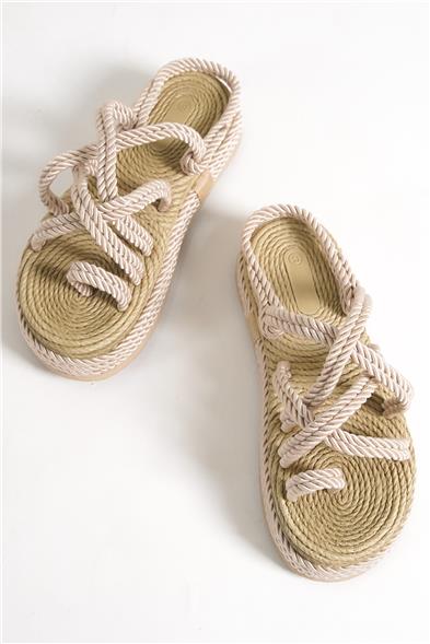 Capone Eden Wedge Heel Rope Woman Sandals image 6