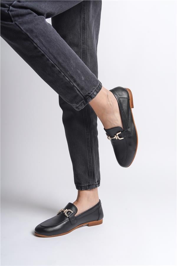 Capone Women Black Loafer image 6