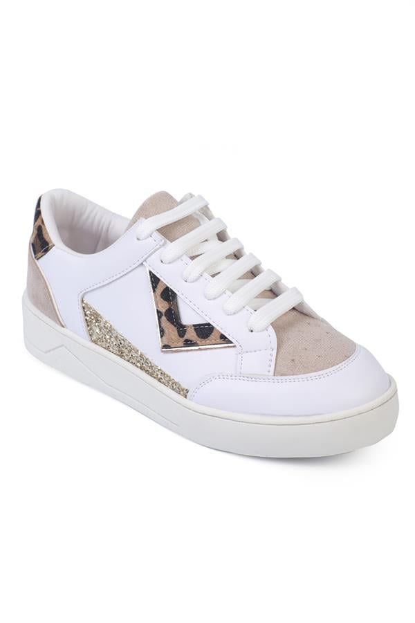 Capone Fleur Women Leopard Sneaker Sports Shoes
