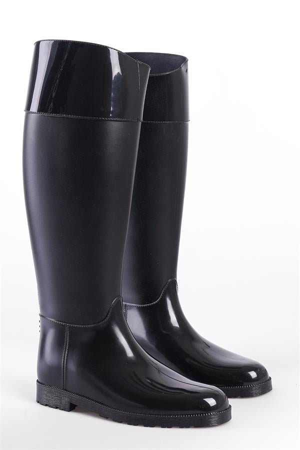 Capone Women Black Rain Boots image 4