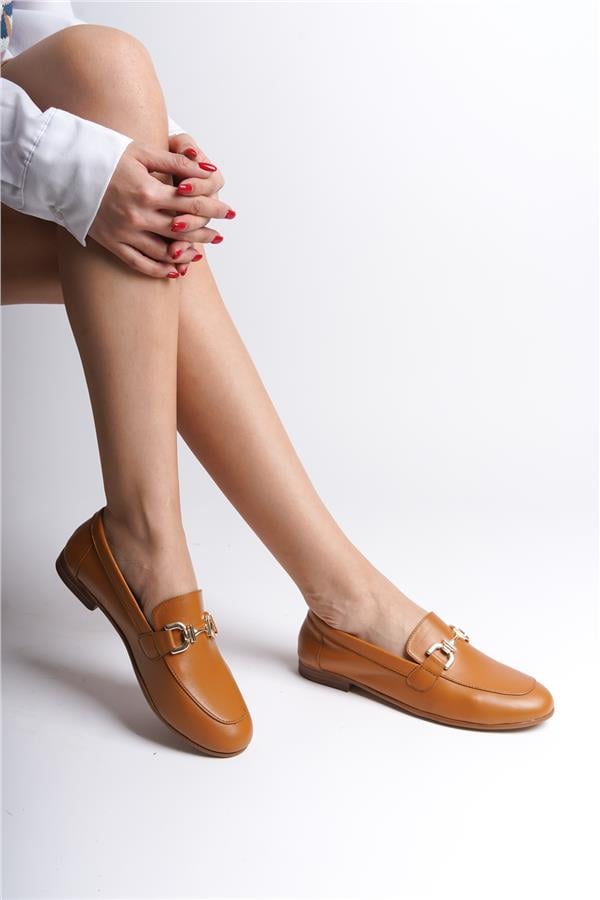 Capone Cally Women Tan Loafer image 5