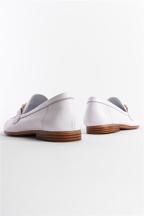 Capone Cally Women White Loafer image 4