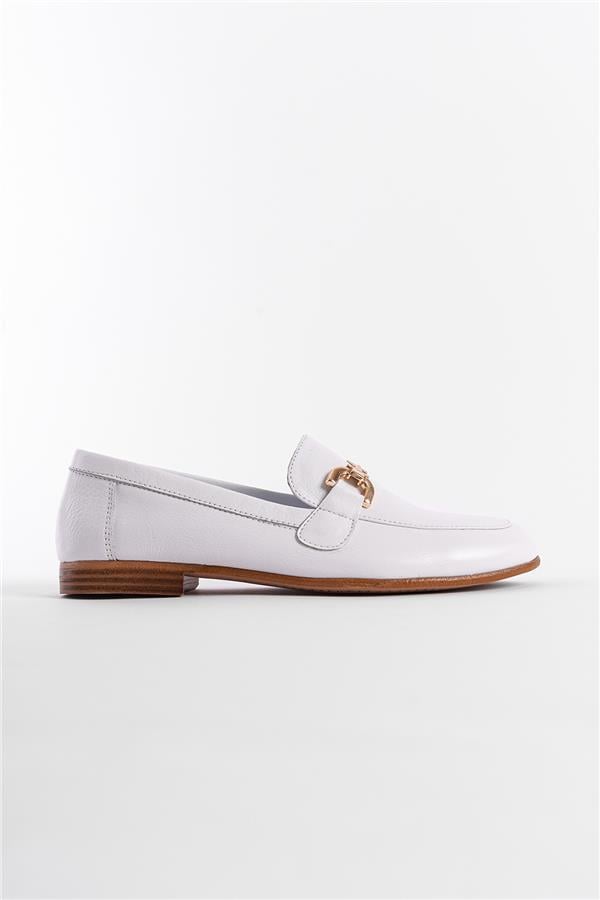 Capone Cally Women White Loafer image 3