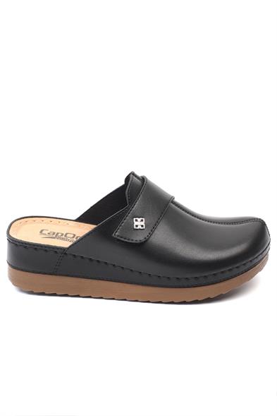 Capone Karel Z0680 Women Black Clog Comfort Anatomical Sandals image 2