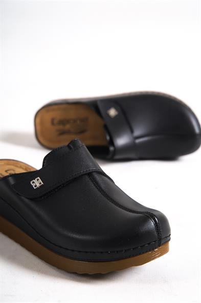 Capone Karel Z0680 Women Black Clog Comfort Anatomical Sandals image 4