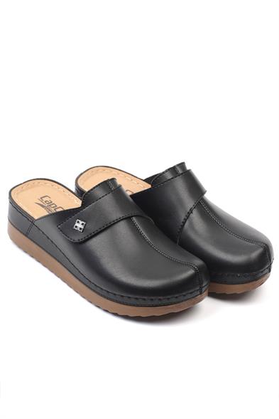 Capone Karel Z0680 Women Black Clog Comfort Anatomical Sandals image 3