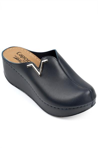 Capone Kally Z6188 Women Navy Platform V Clip Accessory Clog Sandals image 3