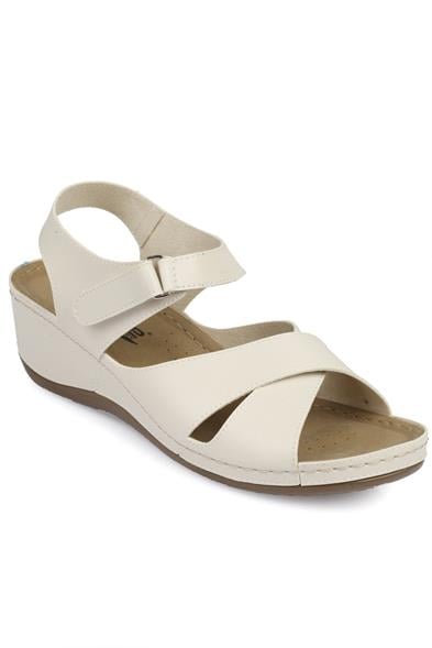 Capone Celeste Z6312 Women Beige Comfort Anatomical Sandals image 2