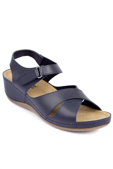 Capone Celeste Z6312 Women Navy Comfort Anatomical Sandals