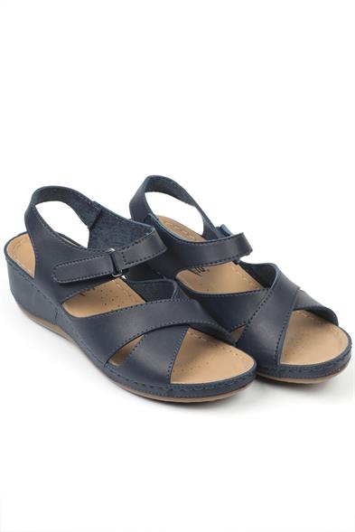 Capone Celeste Z6312 Women Navy Comfort Anatomical Sandals image 3